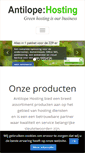 Mobile Screenshot of antilopehosting.com